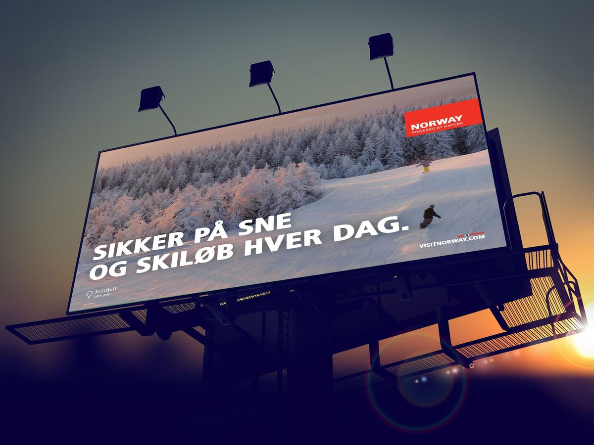 Nationwide outdoor campaign — Visit Norway