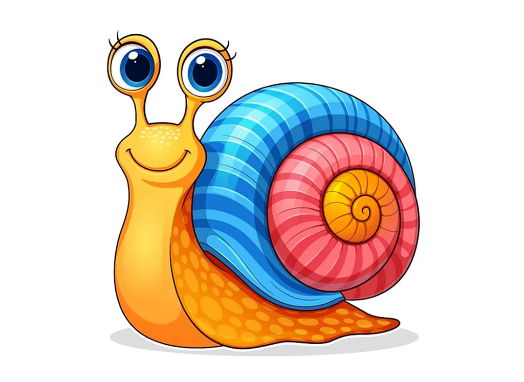 Snail Cute Character, Snail Mascot Design, Cream Package Design Image 4
