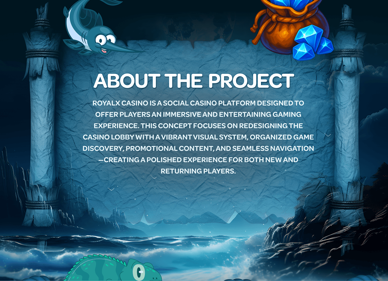 Casino Project UI Plarform Image 1