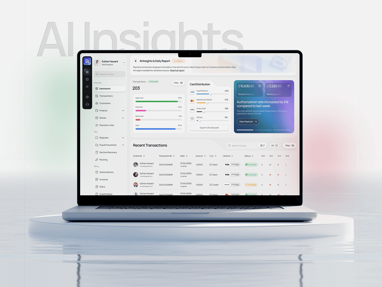 AI Agent Payment Automation Dashboard Image 9