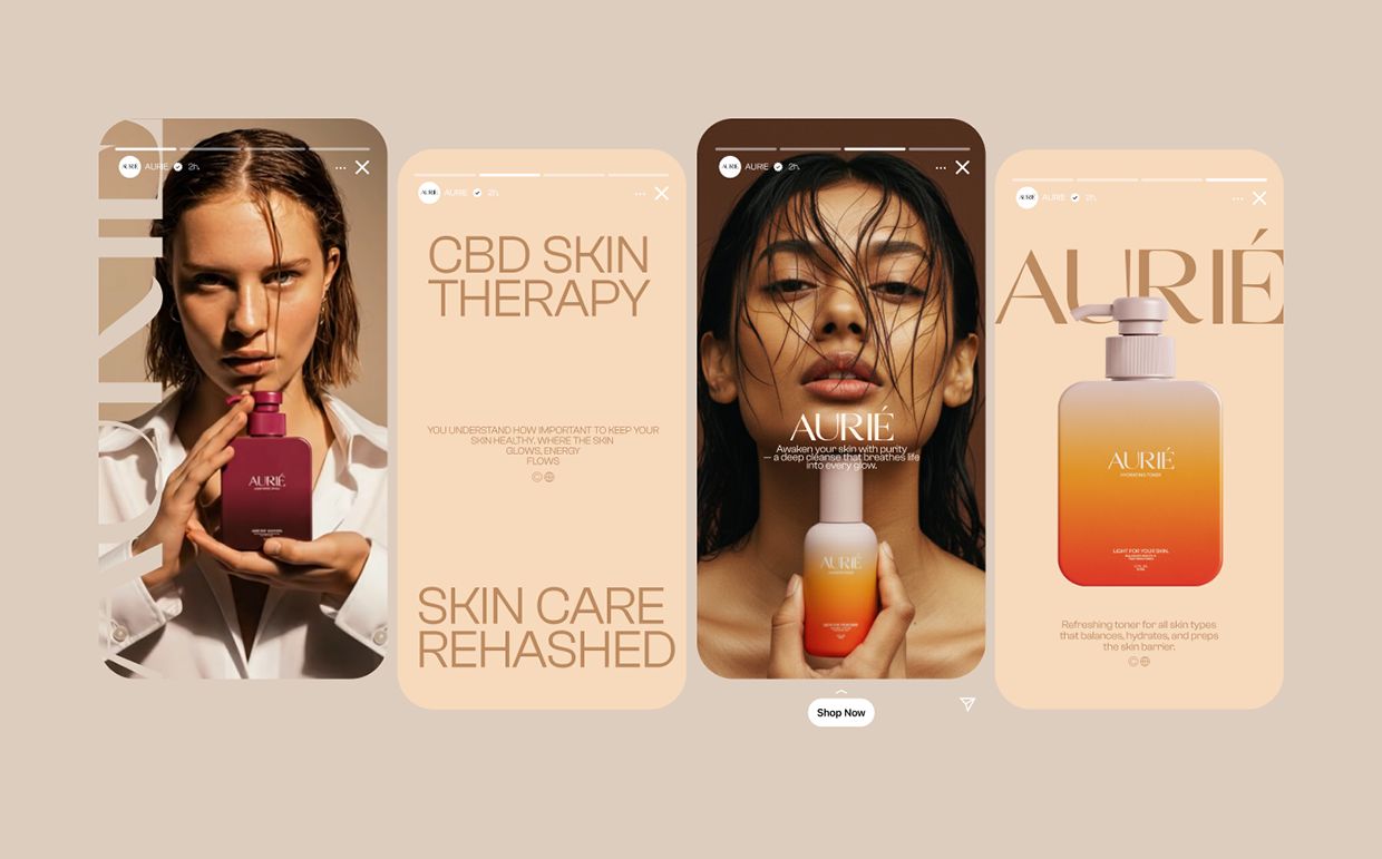 Aurié - Skincare Branding Image 13
