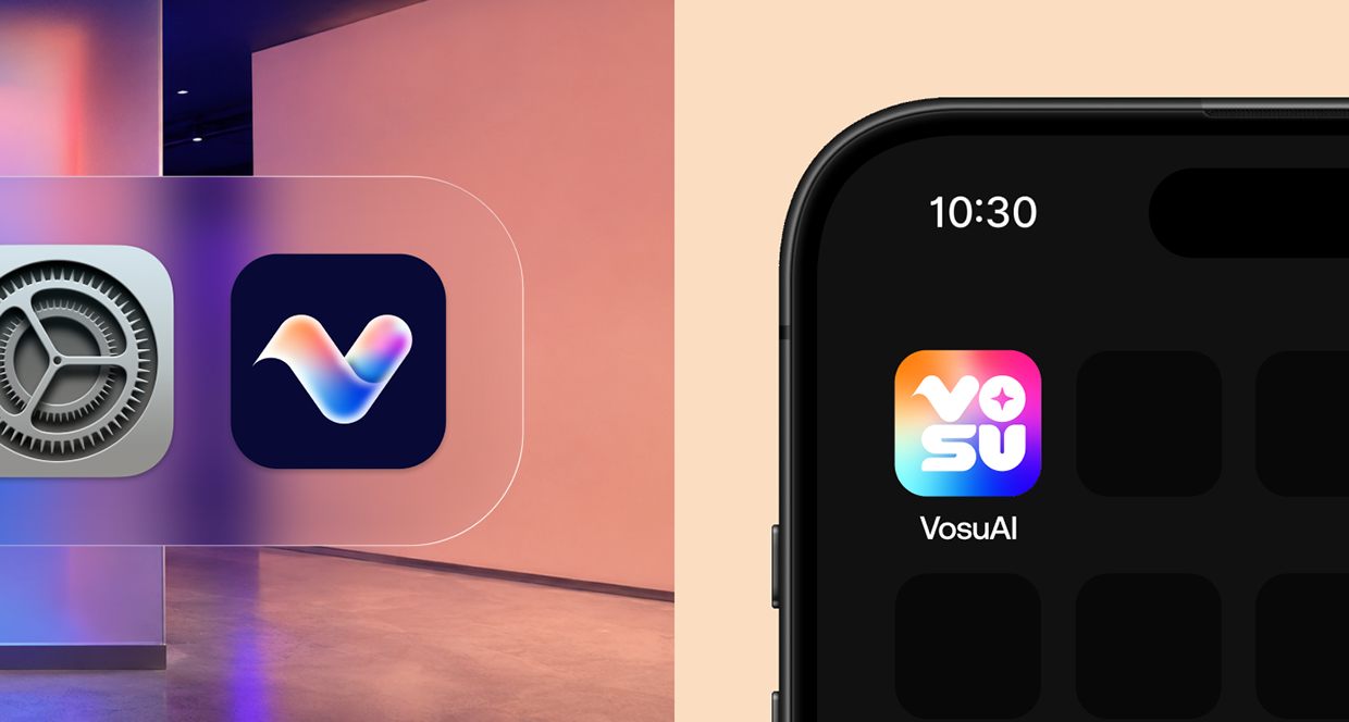 Vosu AI | Logo and Visual Identity Image 12