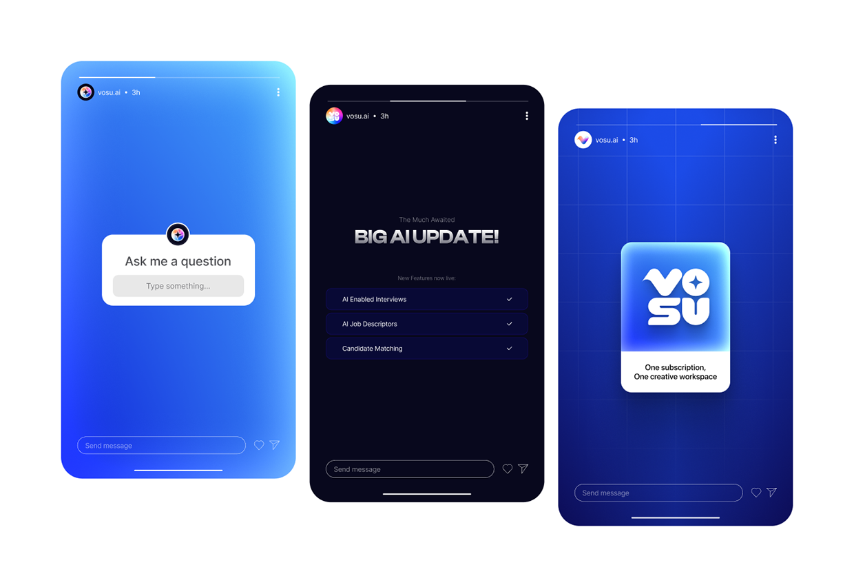 Vosu AI | Logo and Visual Identity Image 16