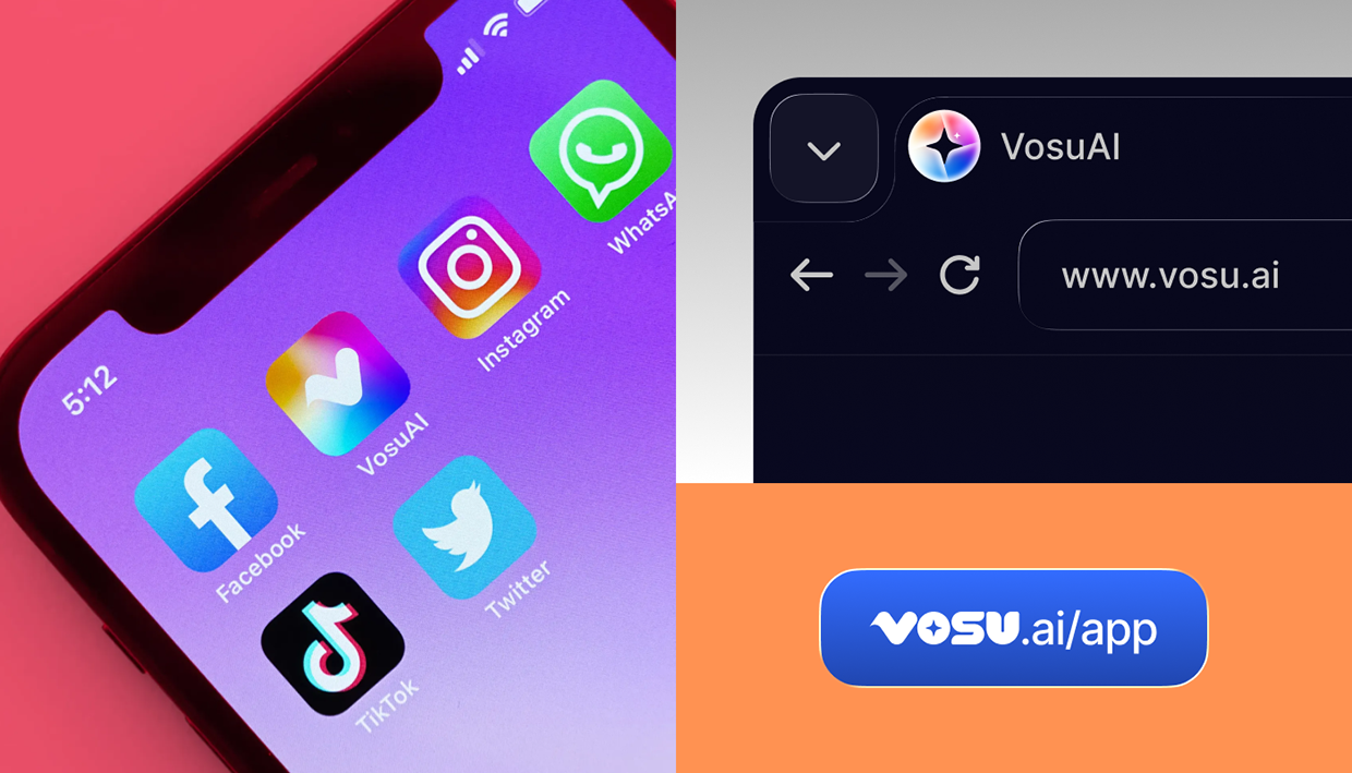 Vosu AI | Logo and Visual Identity Image 18