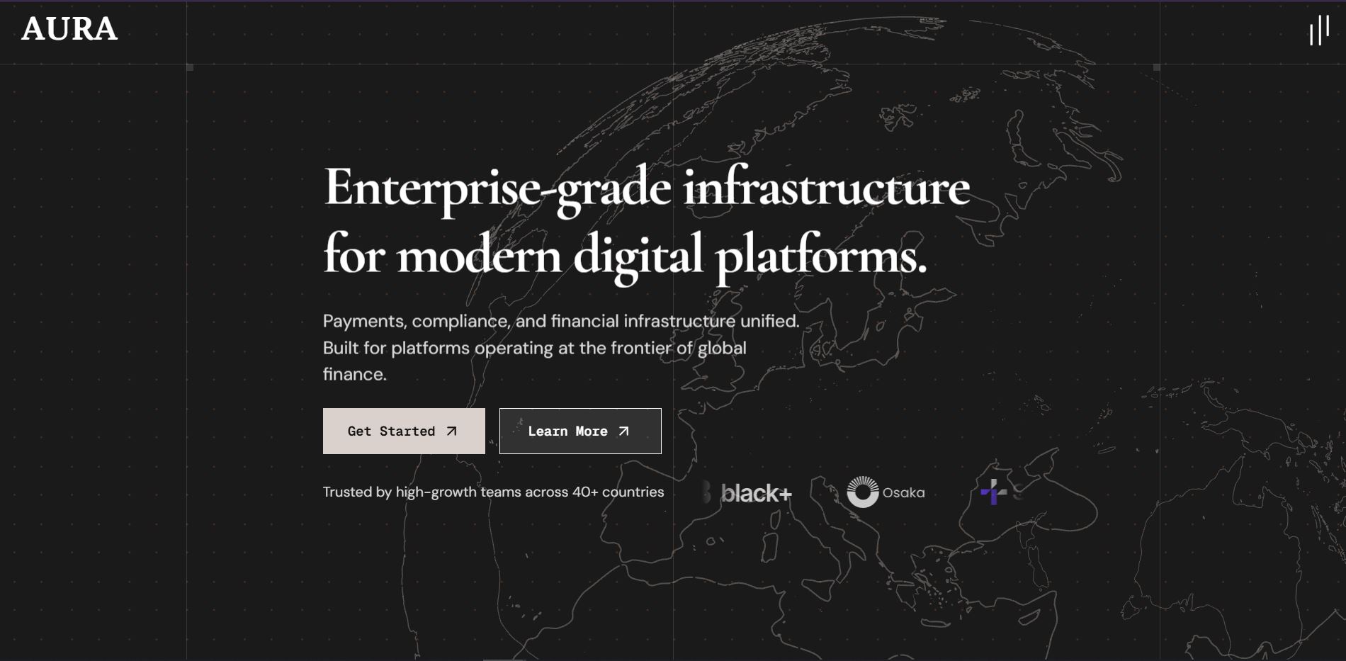 AURA OS — Premium SaaS & Fintech framer template