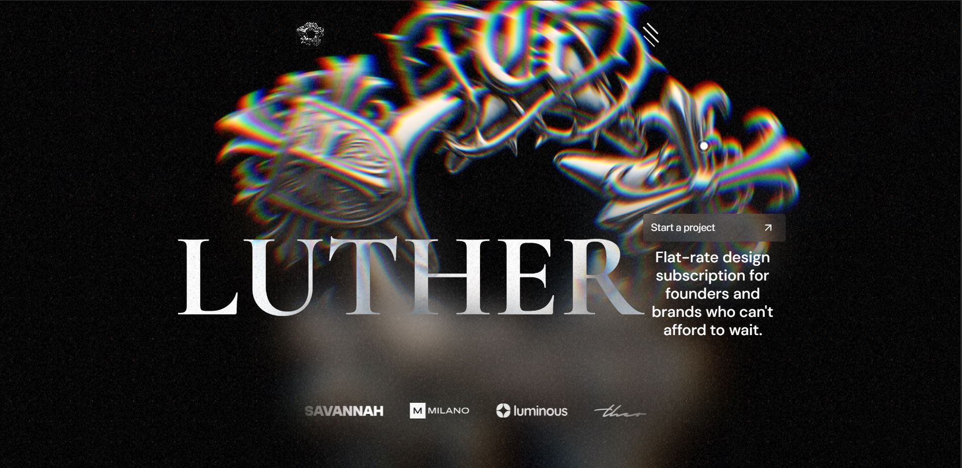 Luther — Premium Design Agency Framer Template by studio.et on Muzli