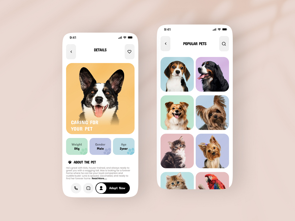 Pet Adoption Mobile App Image 1