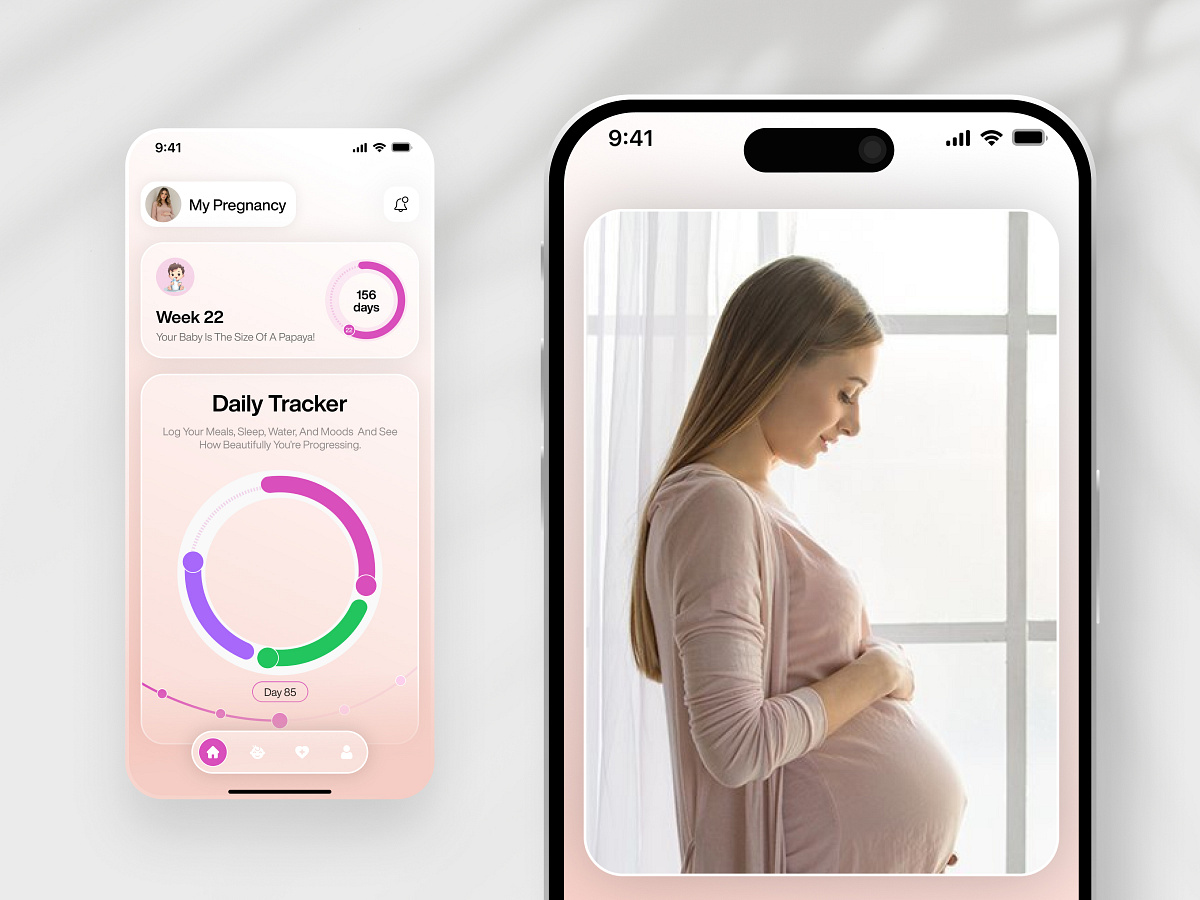 Pregnancy & Baby Tracker Mobile App