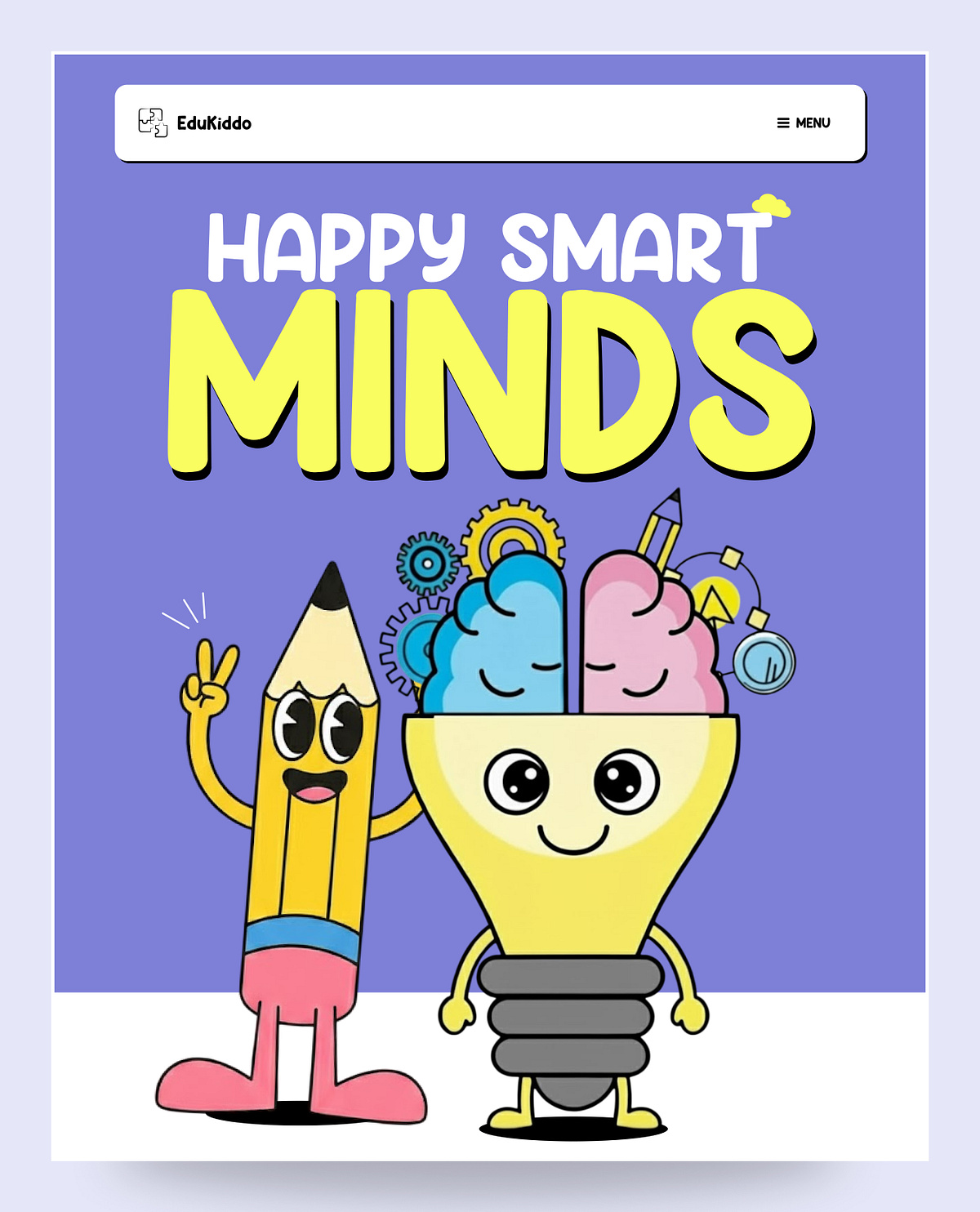 EduKiddo ✦ Education Landing Page Image 0