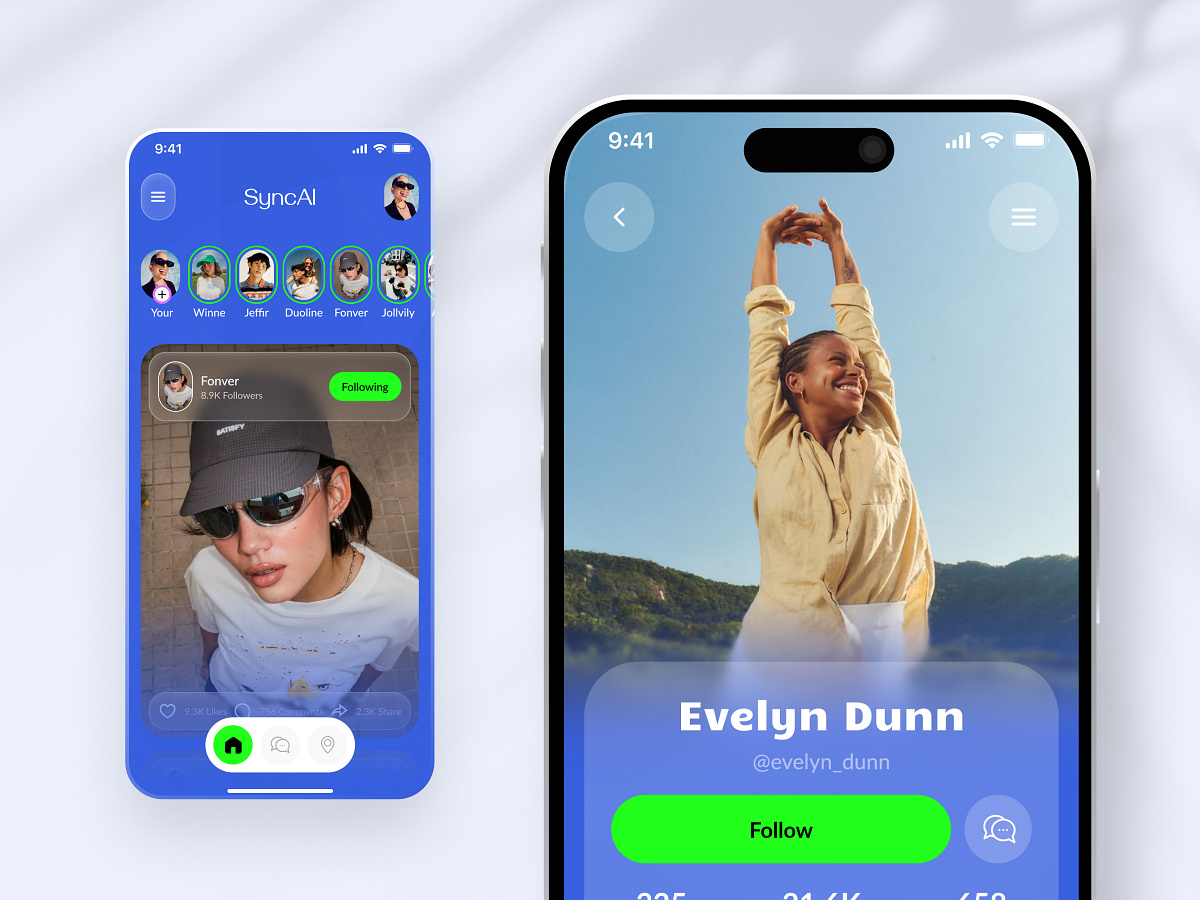 Dating Mobile App ✦ SyncAI