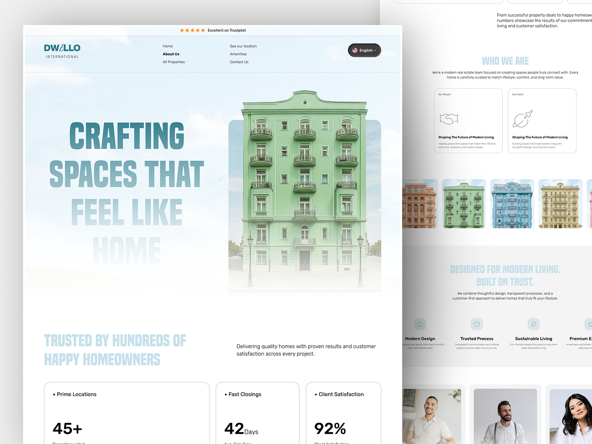 Dwello ✦ Real Estate About Page 🏢✨