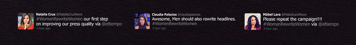 #WomenRewriteWomen / El Tiempo Image 6