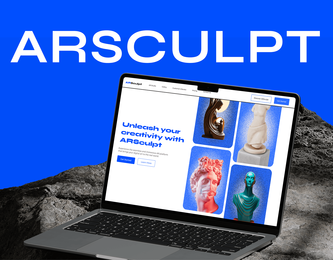 Arsculpt : AR & VR Sculpting website