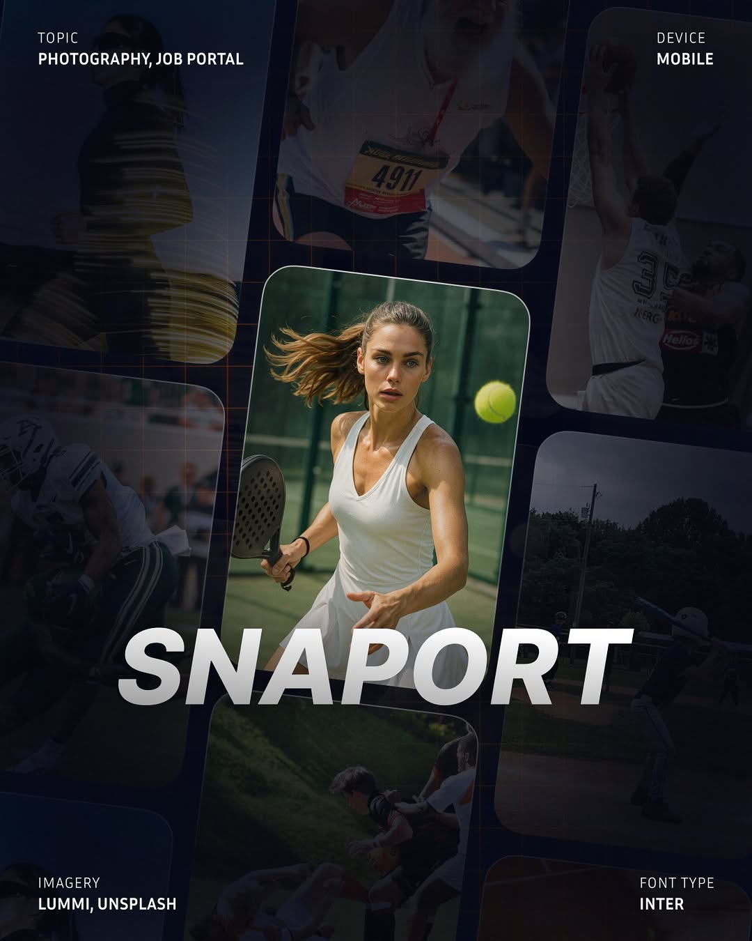 Sports Photography Job Hunting App