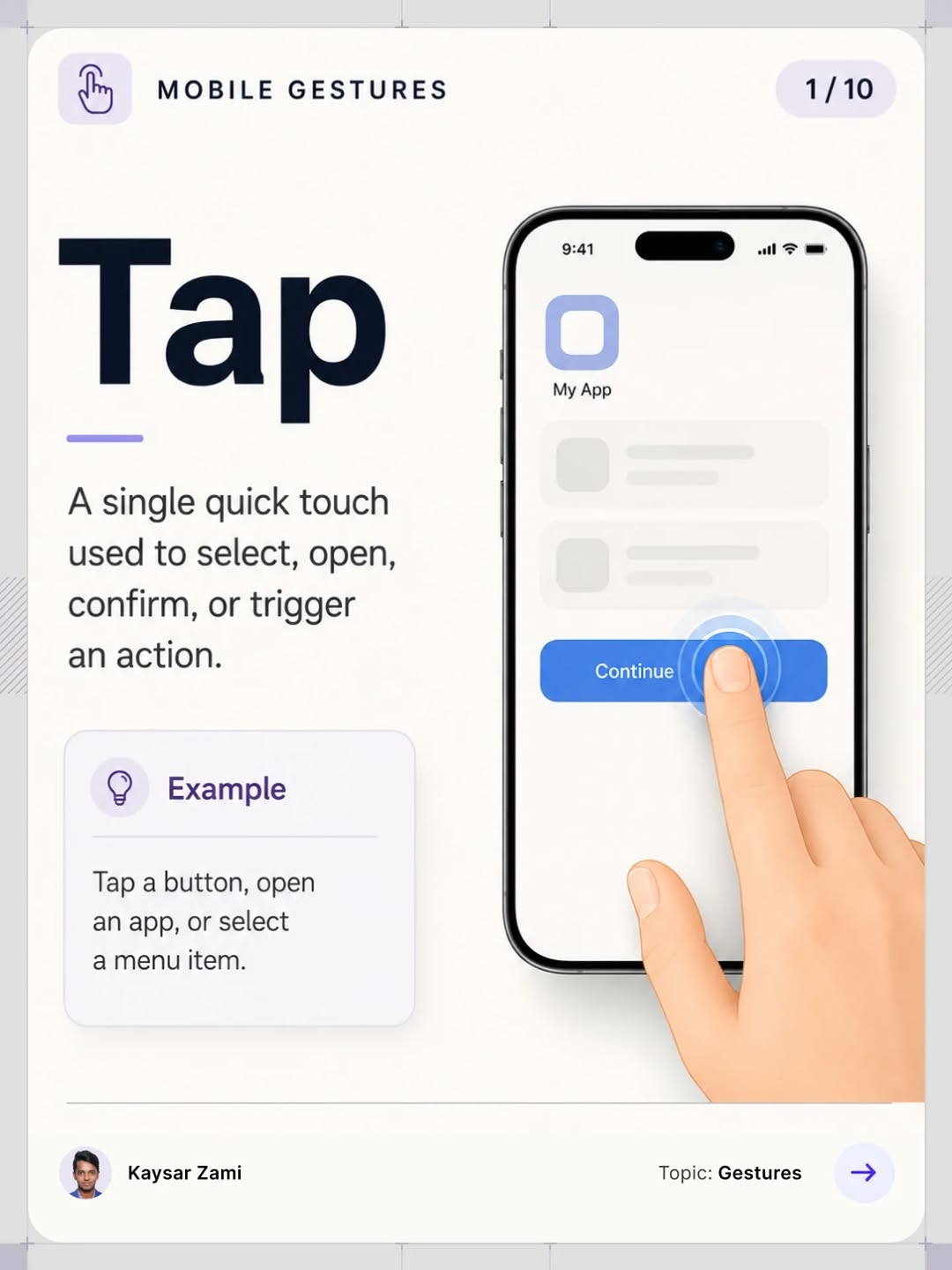 10 Mobile gestures Image 0