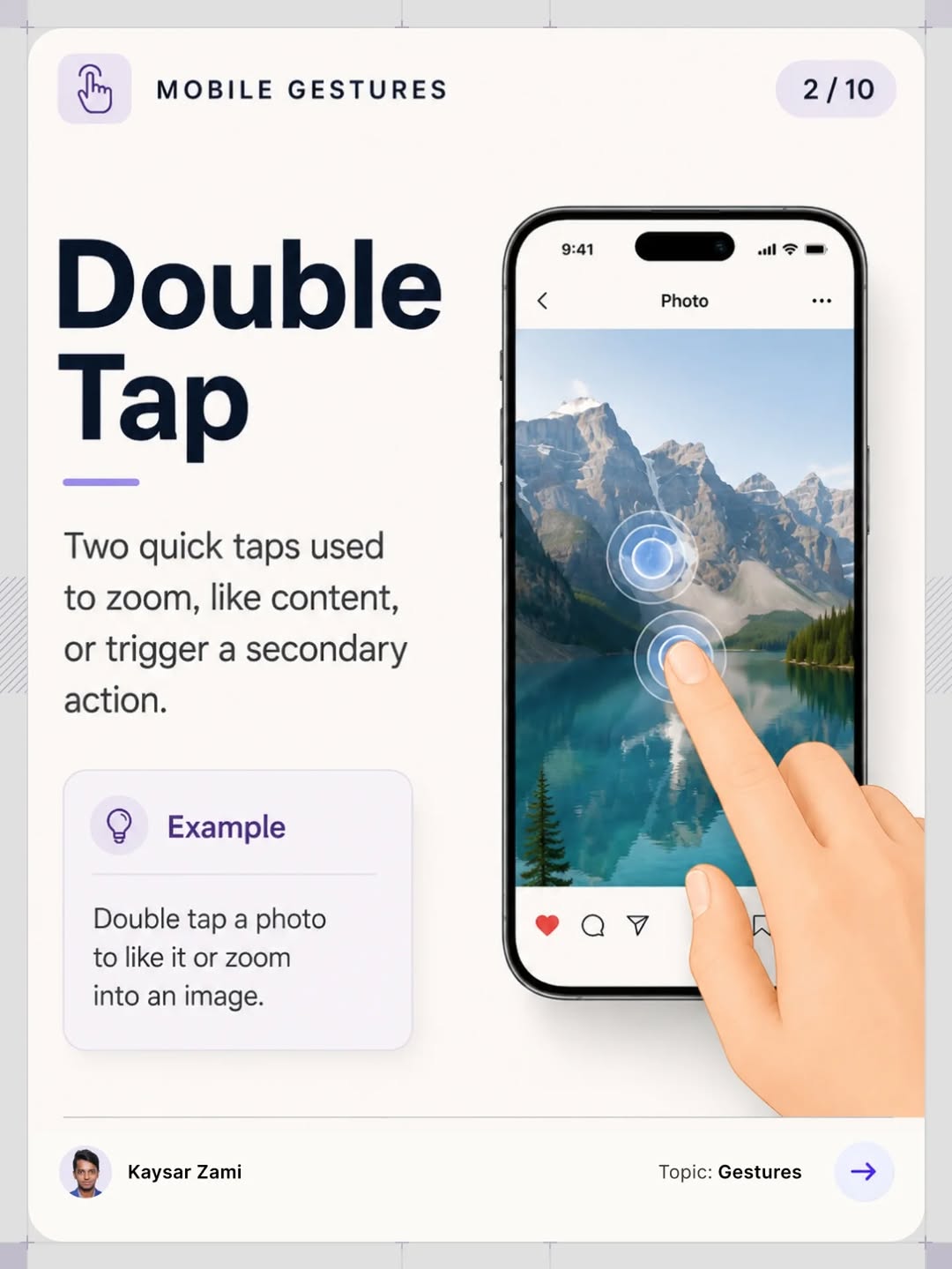 10 Mobile gestures Image 1