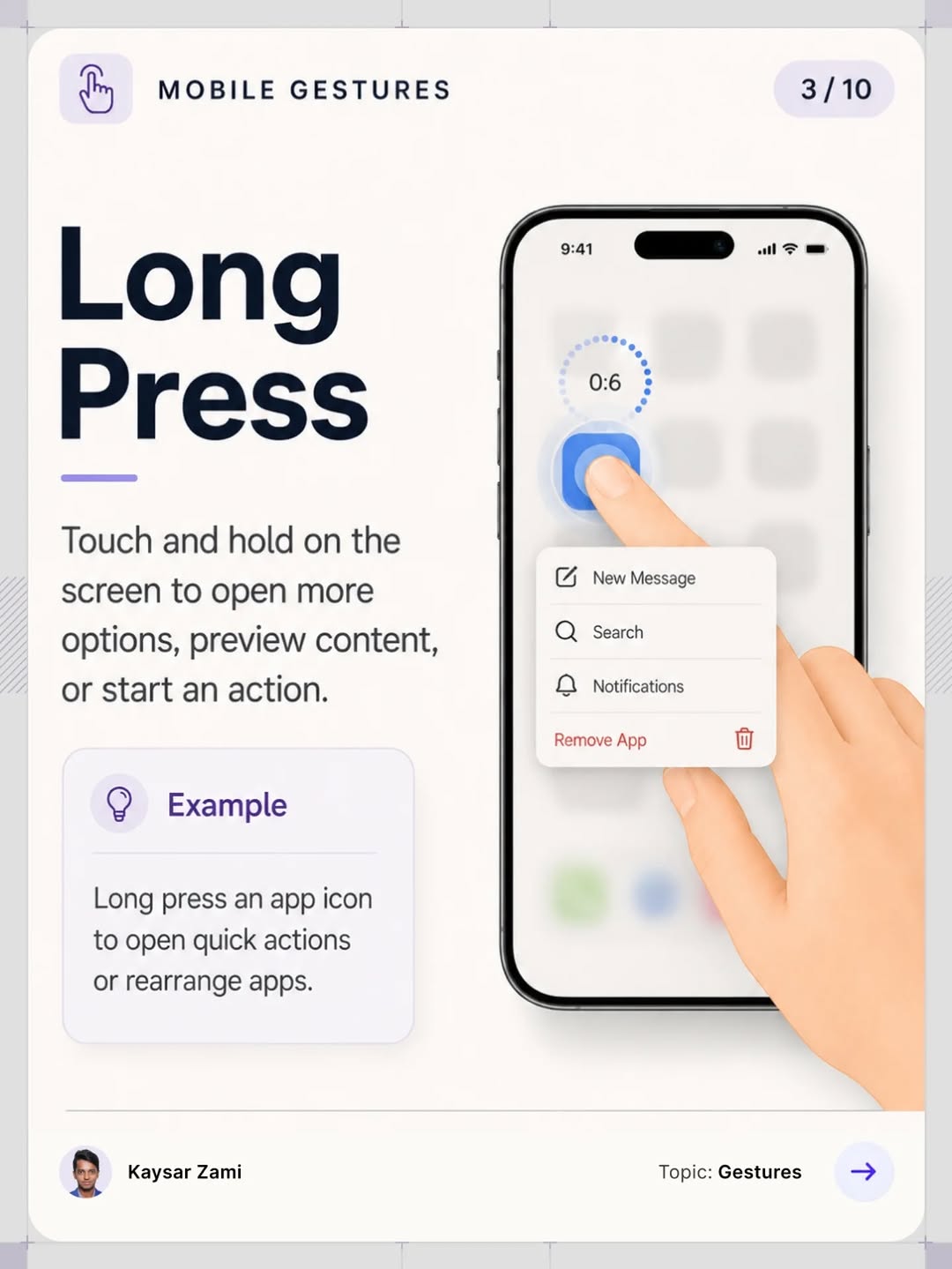 10 Mobile gestures Image 2