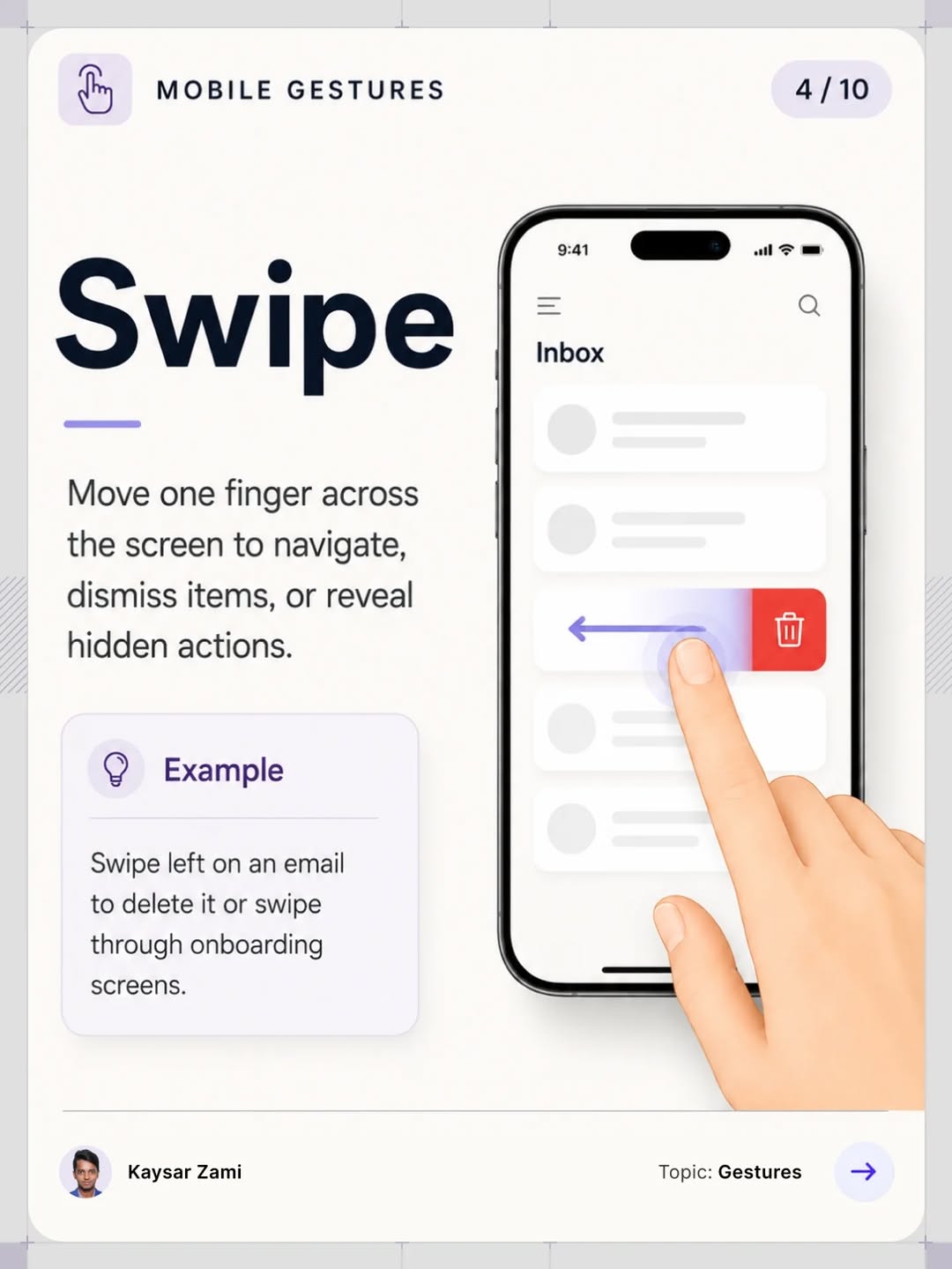 10 Mobile gestures Image 3