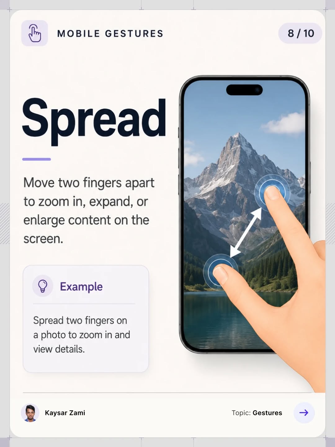 10 Mobile gestures Image 7