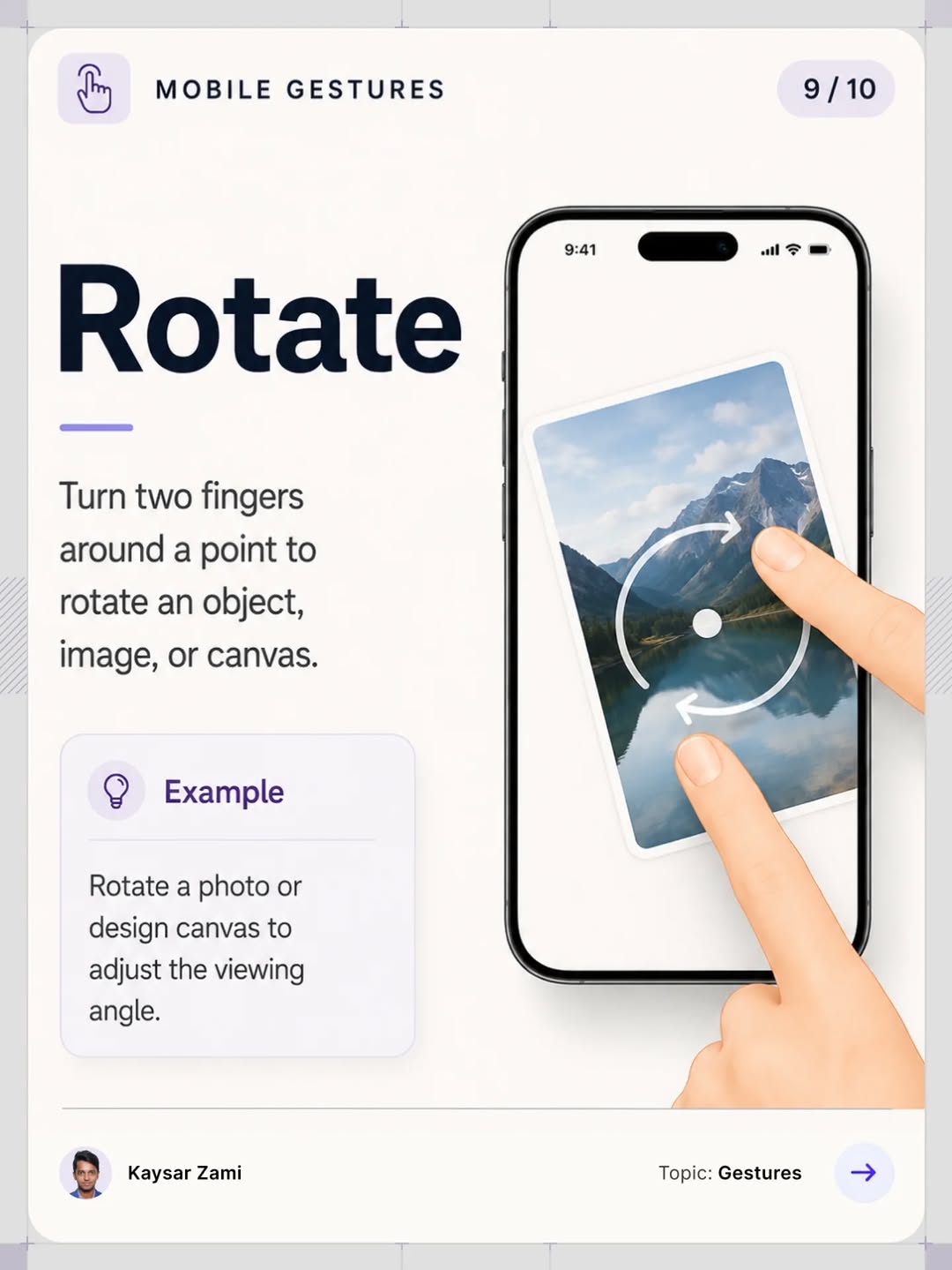 10 Mobile gestures Image 8
