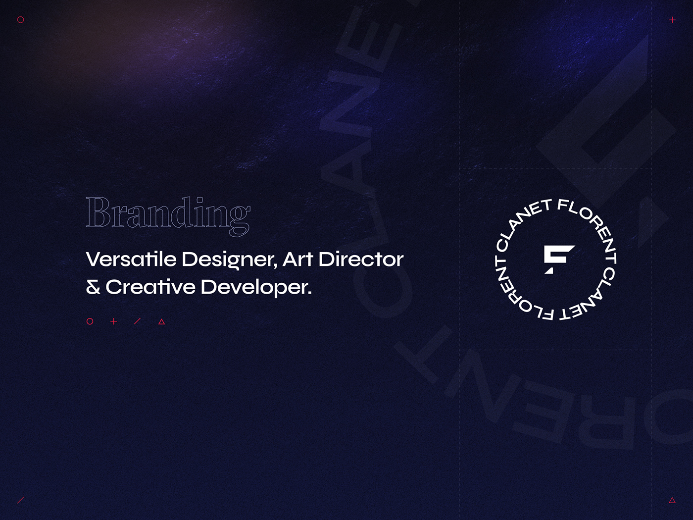 Branding Florent CLANET — heyflo