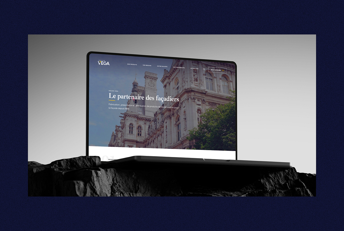 Brand & website redesign for VEGA — beauty behind raw Image 0