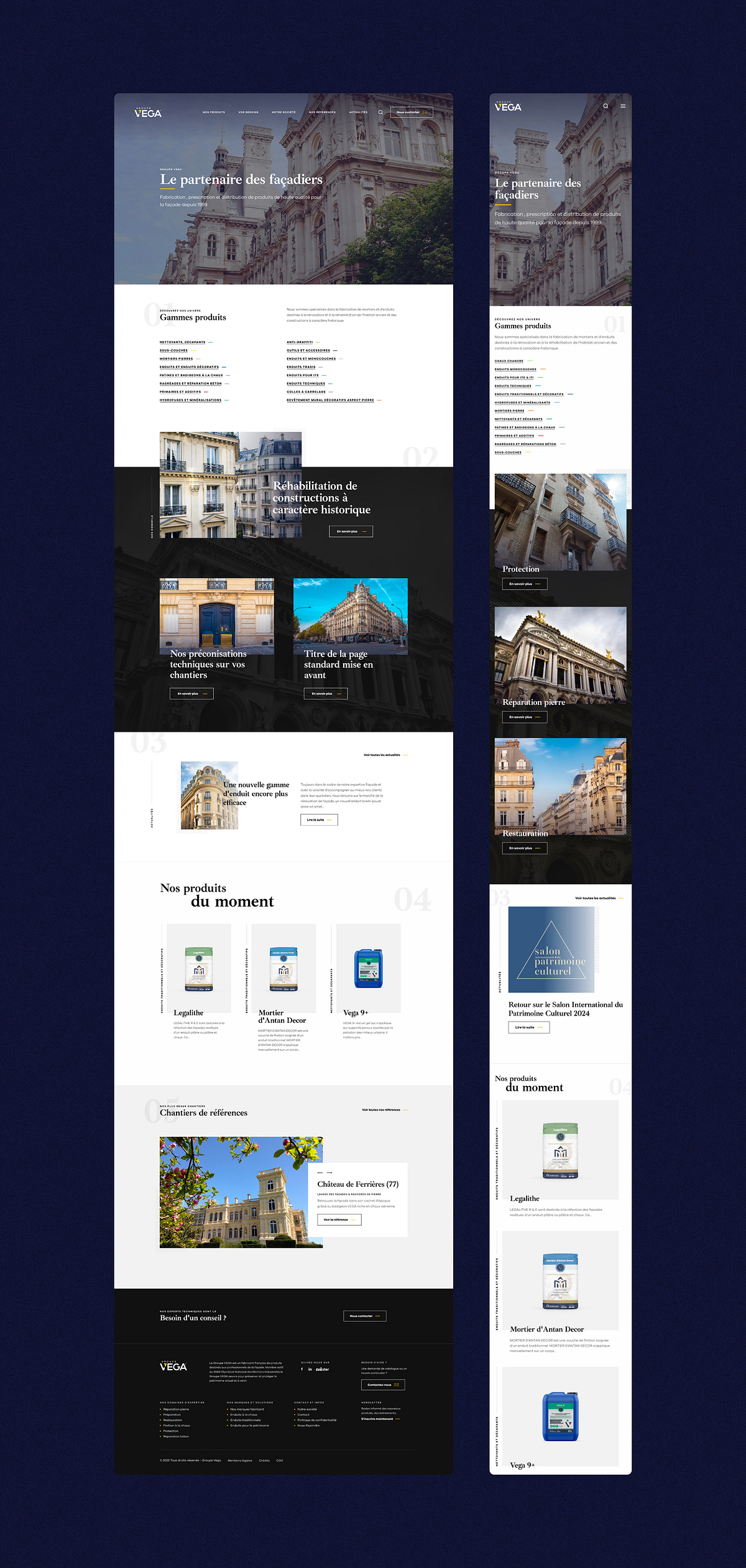 Brand & website redesign for VEGA — beauty behind raw Image 3