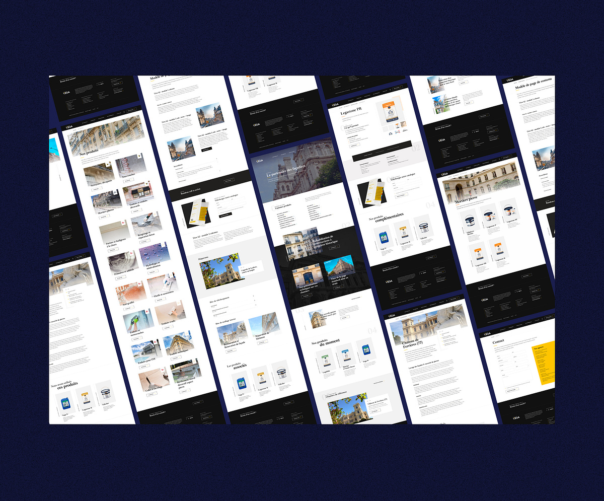 Brand & website redesign for VEGA — beauty behind raw Image 6
