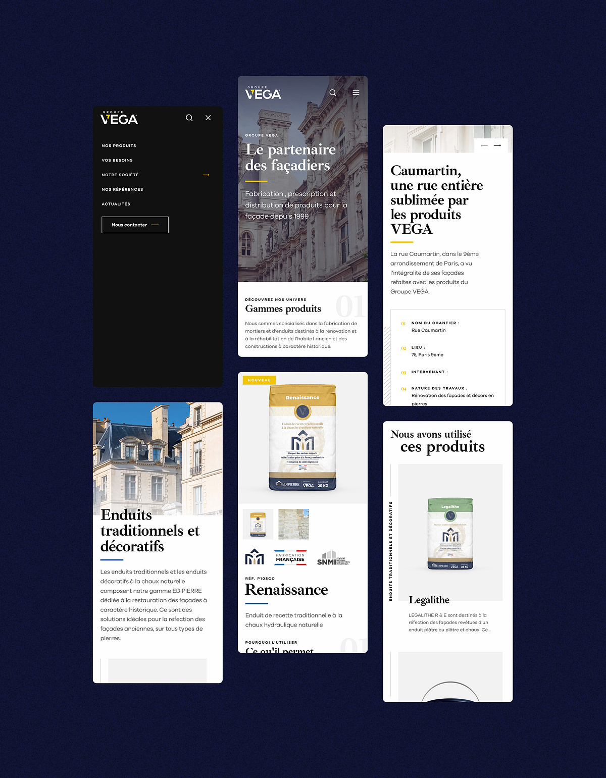 Brand & website redesign for VEGA — beauty behind raw Image 9