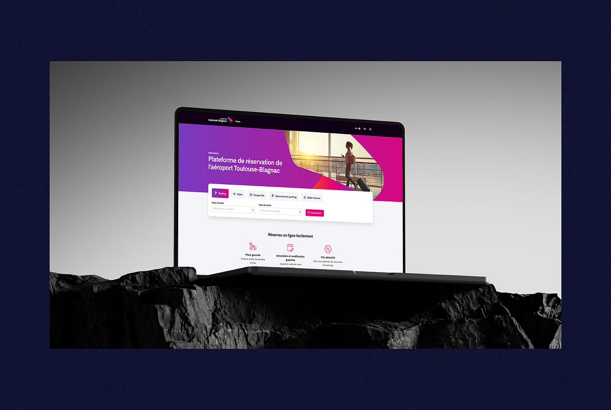 Toulouse-Blagnac airport booking platform Image 0