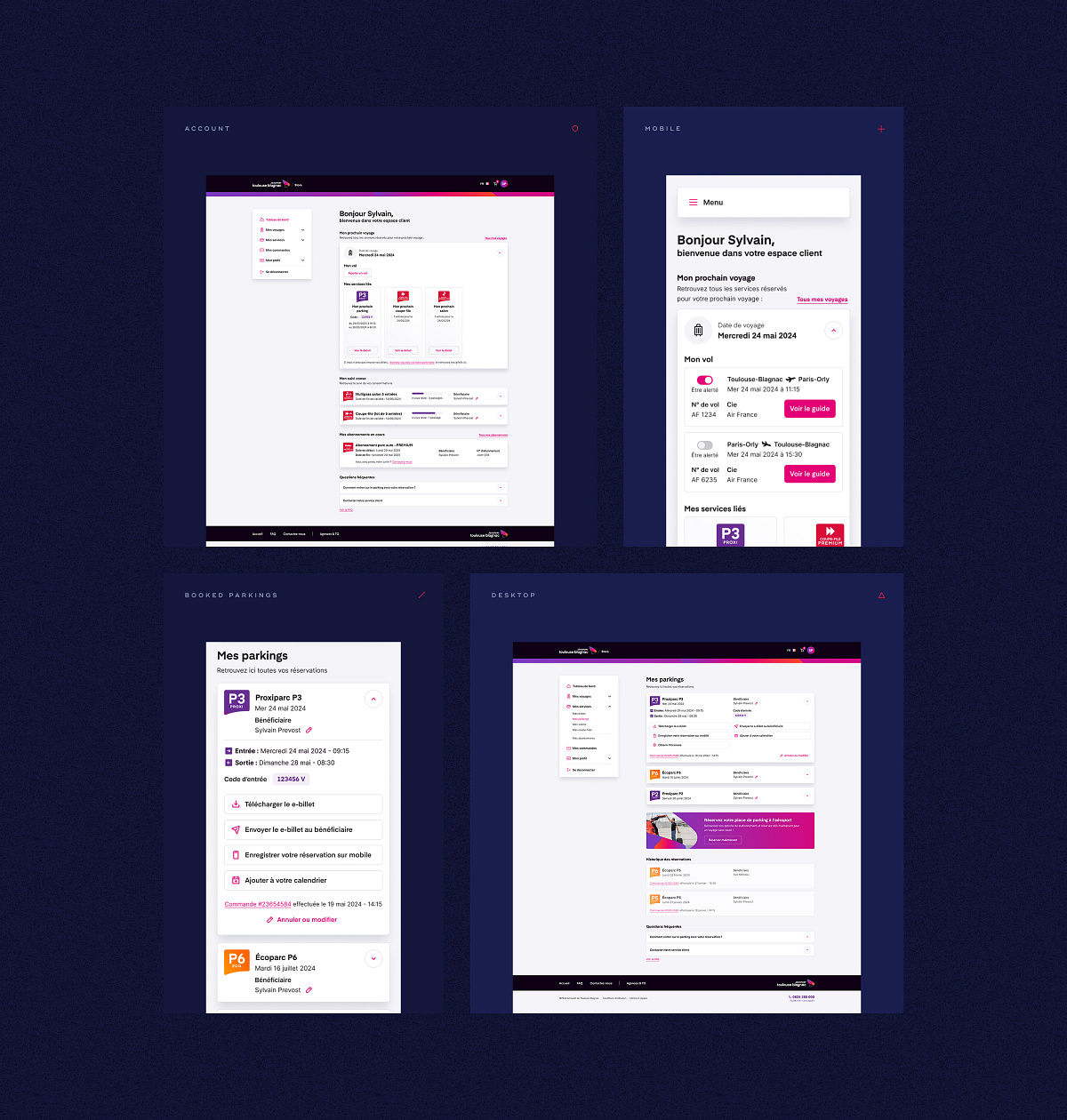 Toulouse-Blagnac airport booking platform Image 6