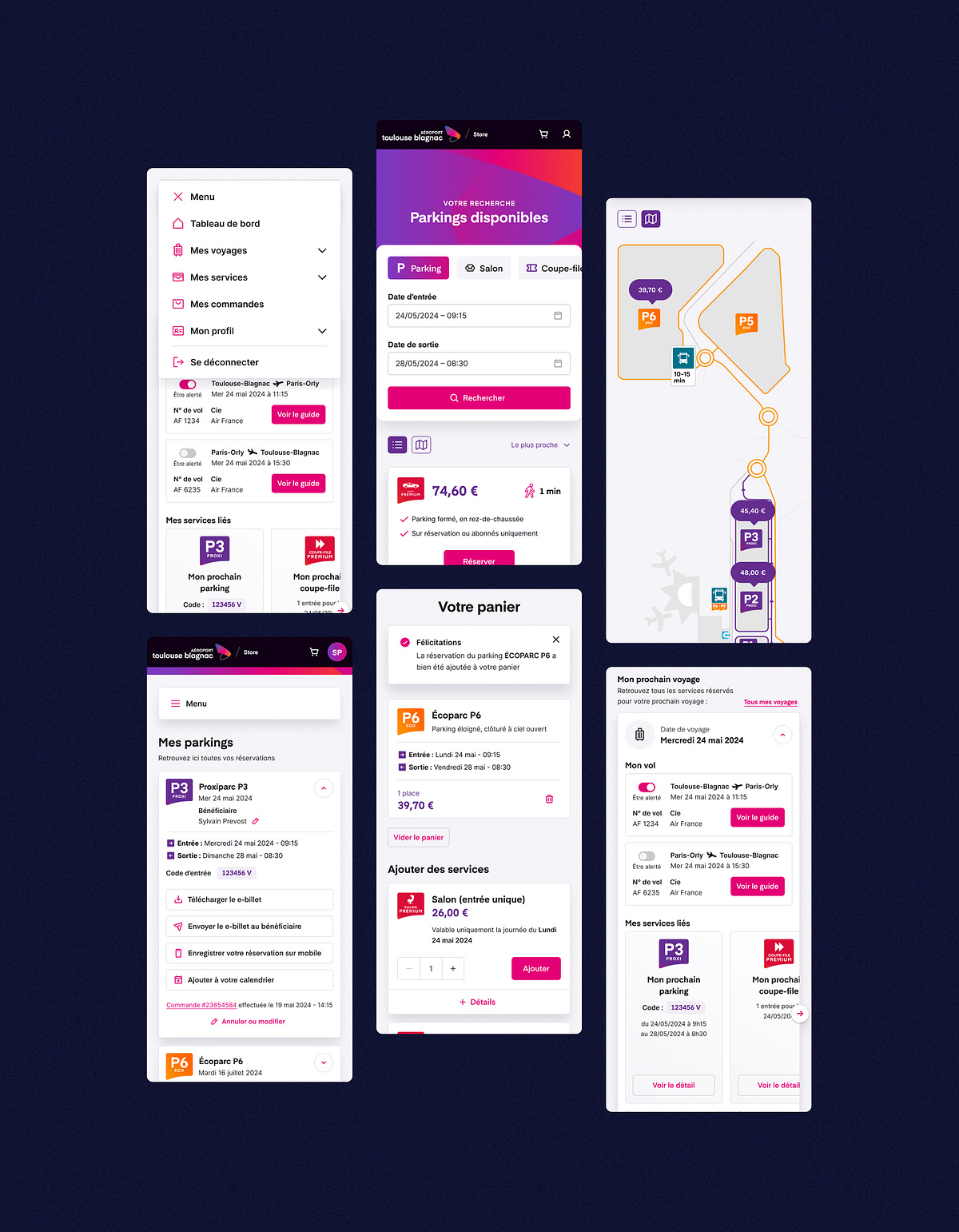 Toulouse-Blagnac airport booking platform Image 9