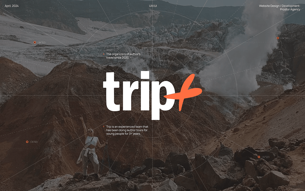 TRIP+ | Разработка сайта