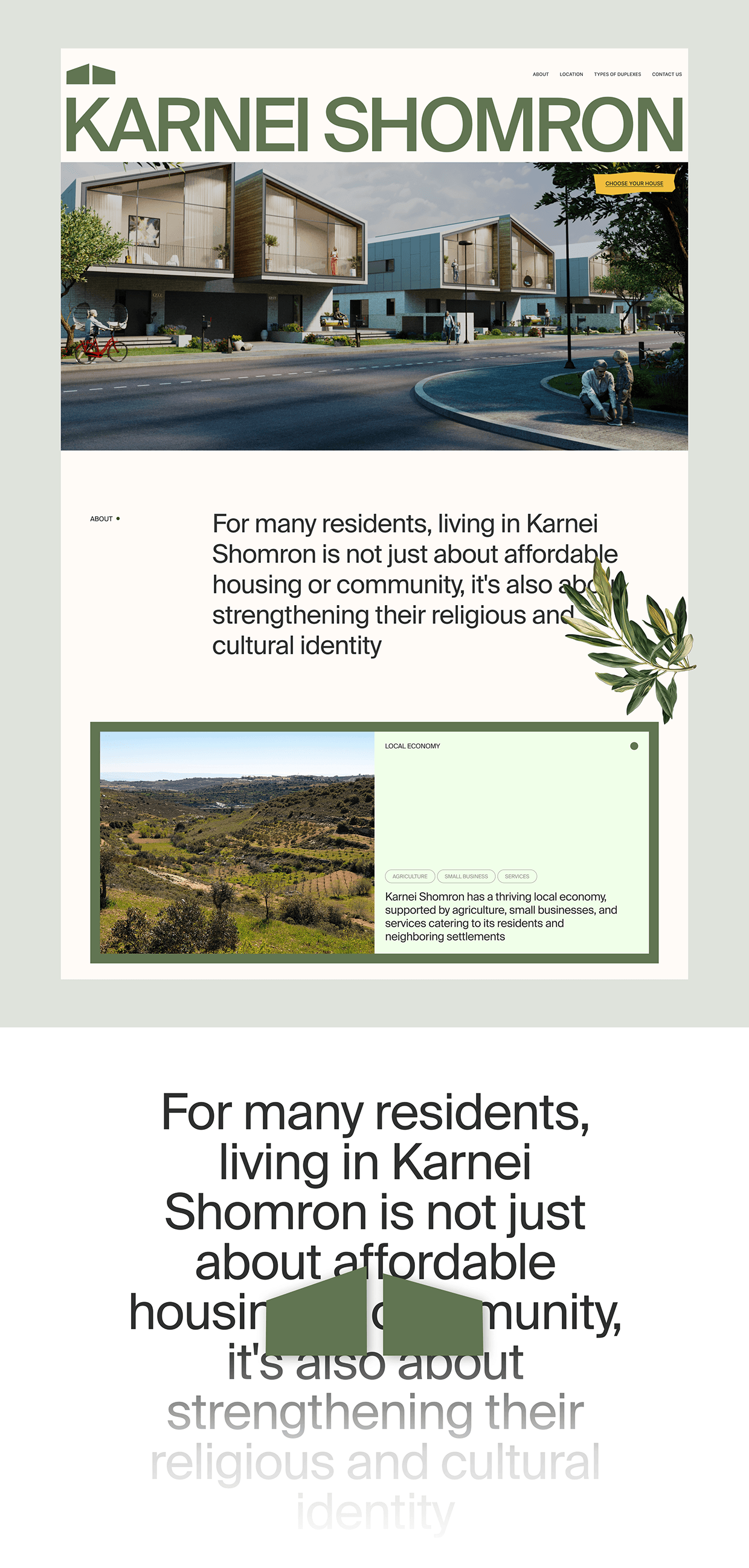 Karnei Shomron | Website development Image 0