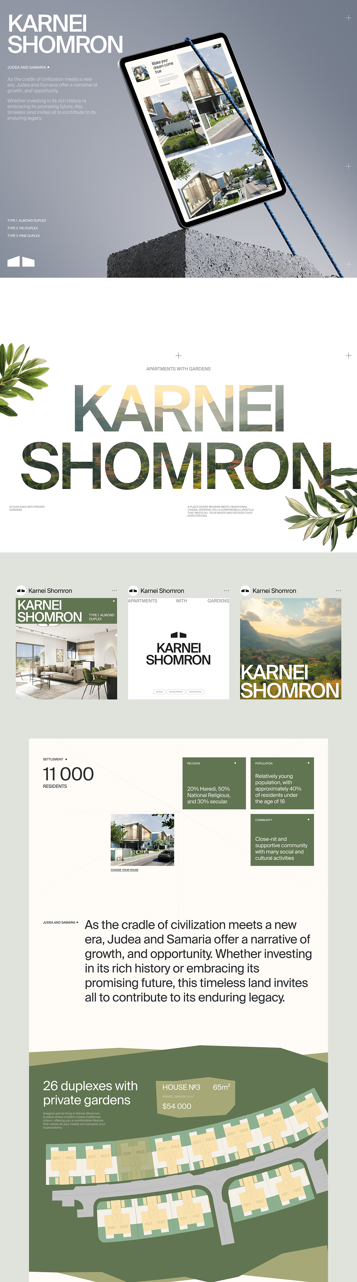 Karnei Shomron | Website development Image 2