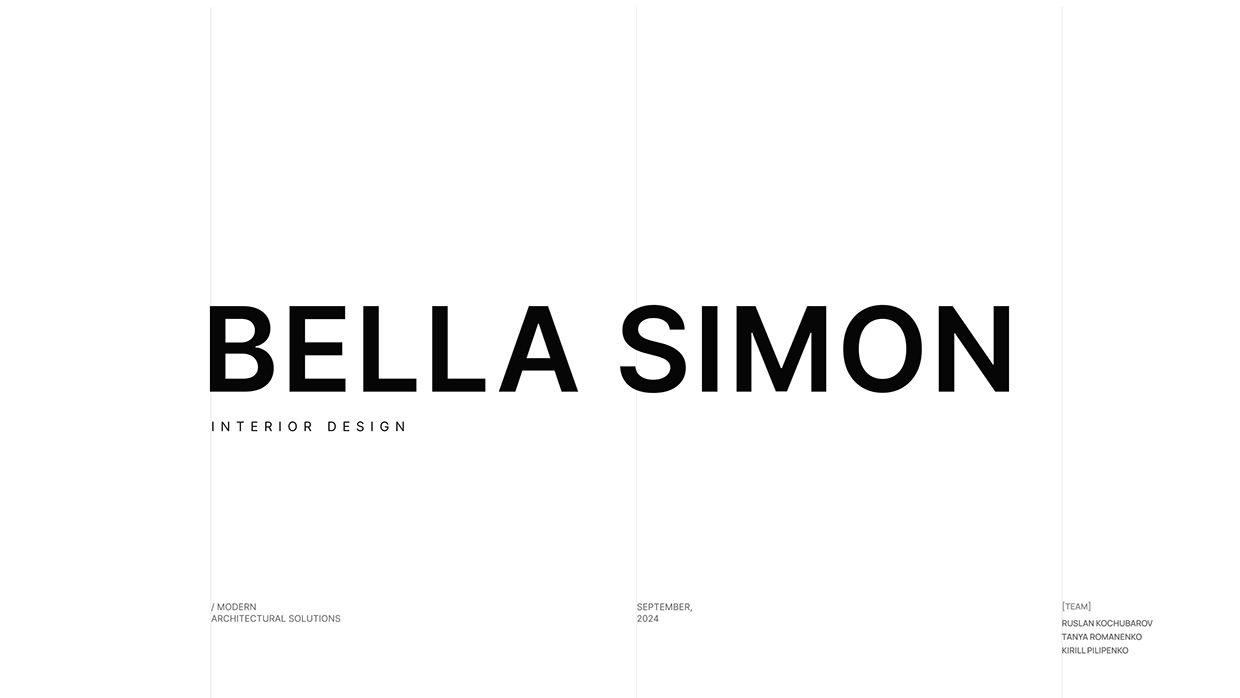 Bella Simon | Разработка сайта