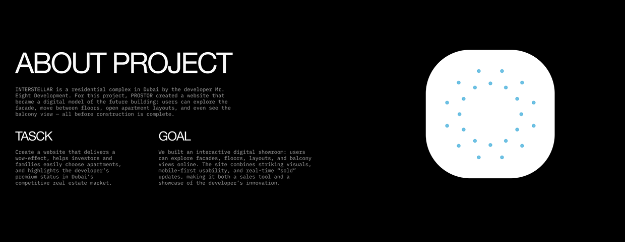 Interstellar | Website development Image 0