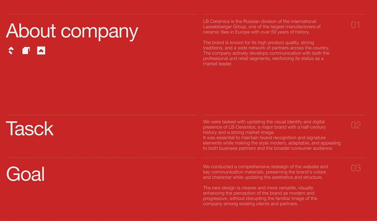 LB Ceramics | Website development Image 1