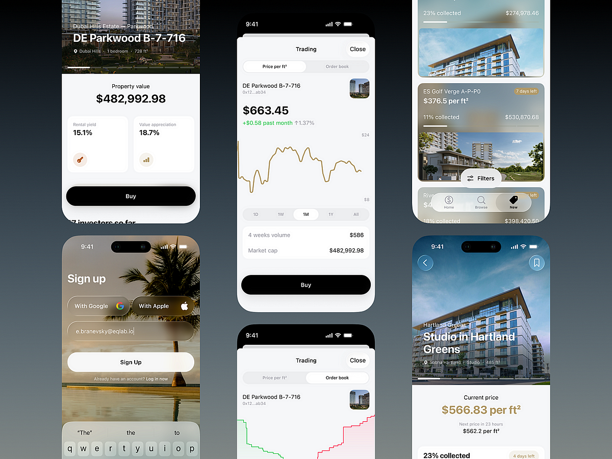 Fractional Ownership Mobile App