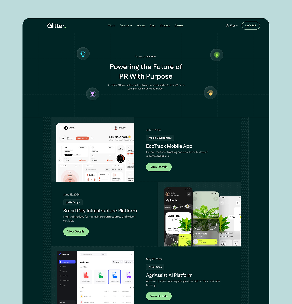 Creative Agency Website Design | Landing Page Image 0