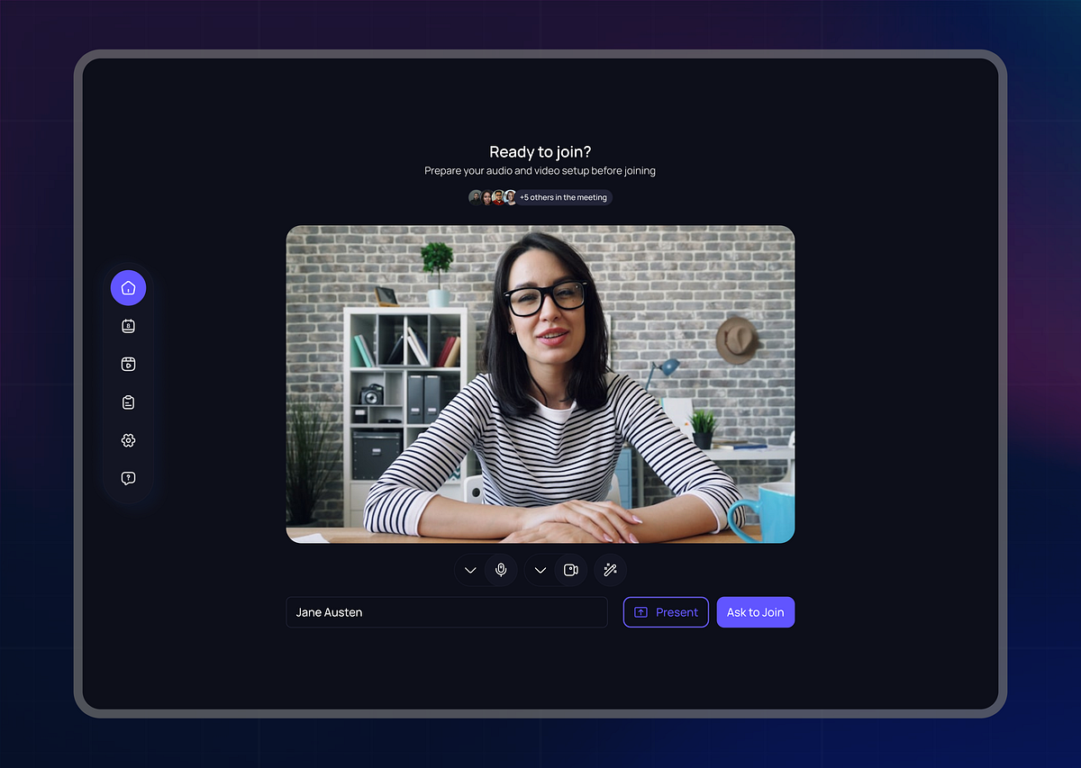 Meeting Application & Notetaker Ready to Join Screens | Quatic Image 0