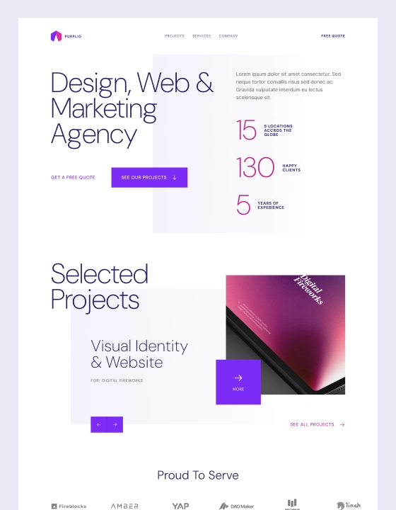 Purplio Webflow Website Template