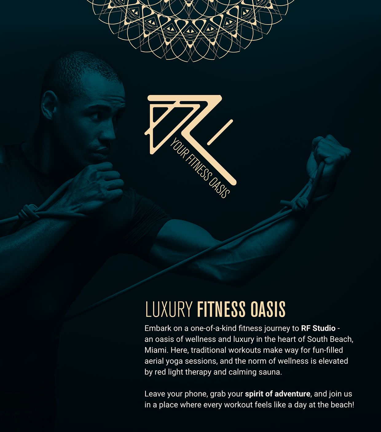 Logo & Branding - RF Studio - Luxury Fitness Oasis Image 0