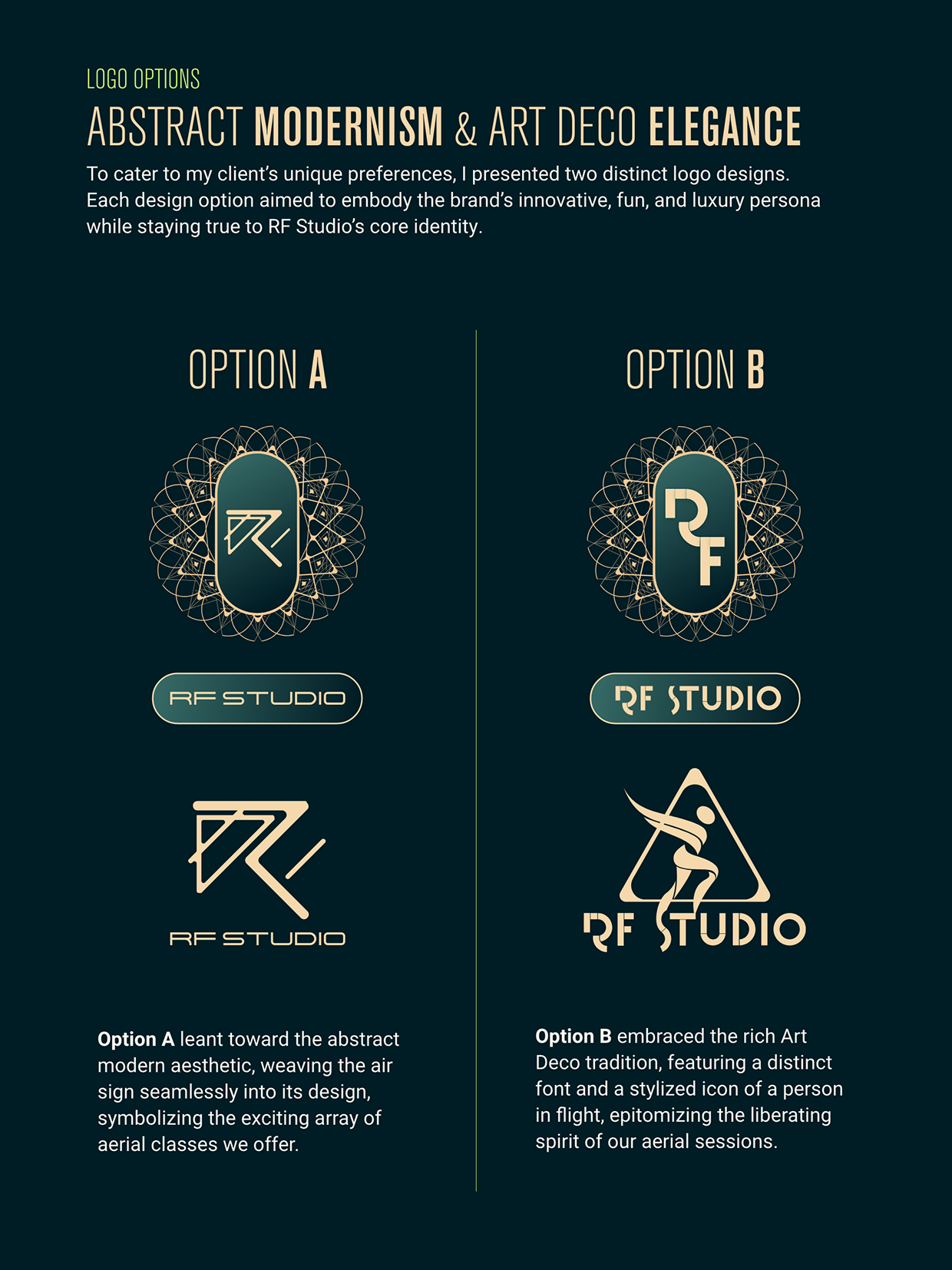 Logo & Branding - RF Studio - Luxury Fitness Oasis Image 10