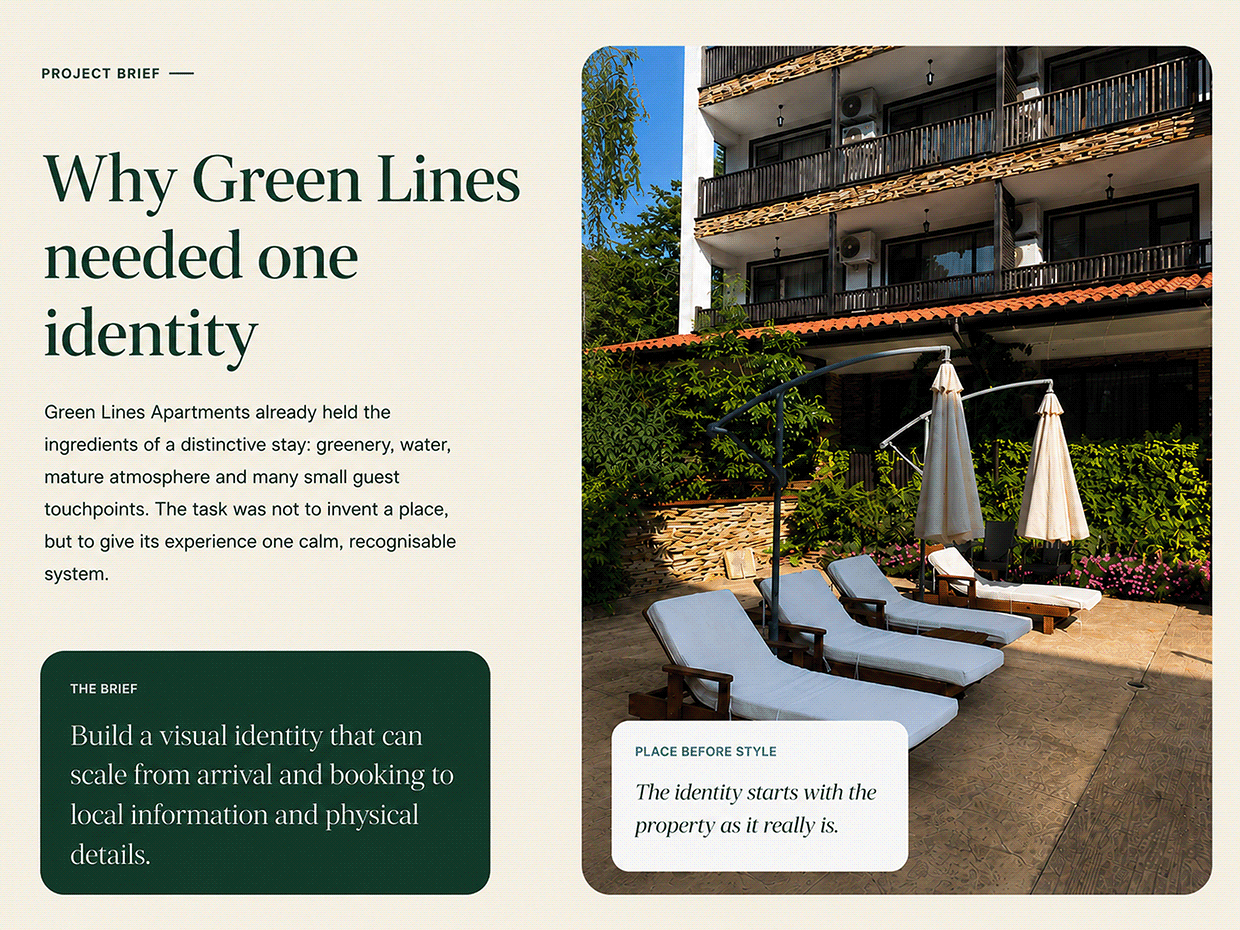 Green Lines — Hospitality & Real Estate Branding Image 0