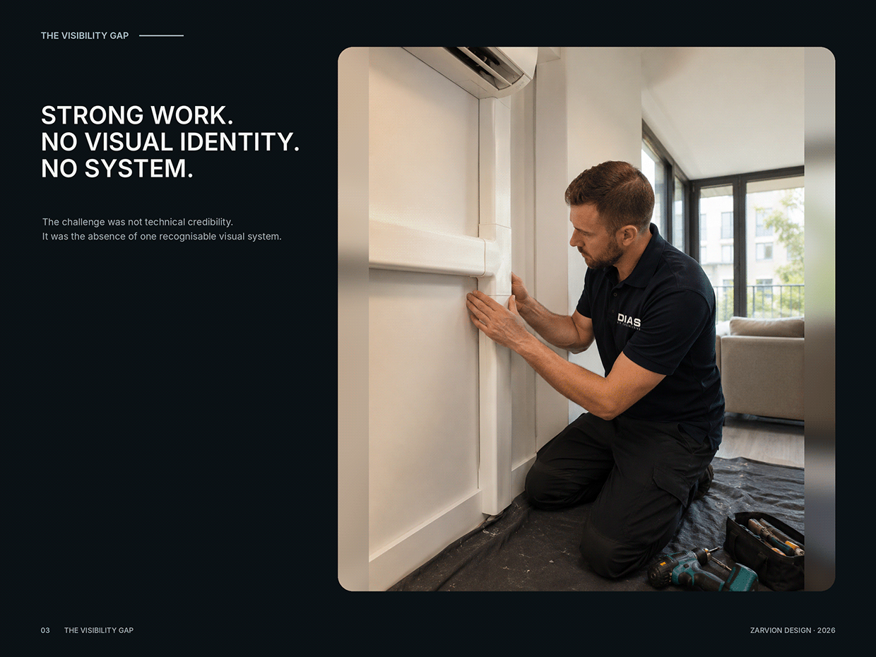 DIAS Air Engineering: HVAC Brand Identity Image 1