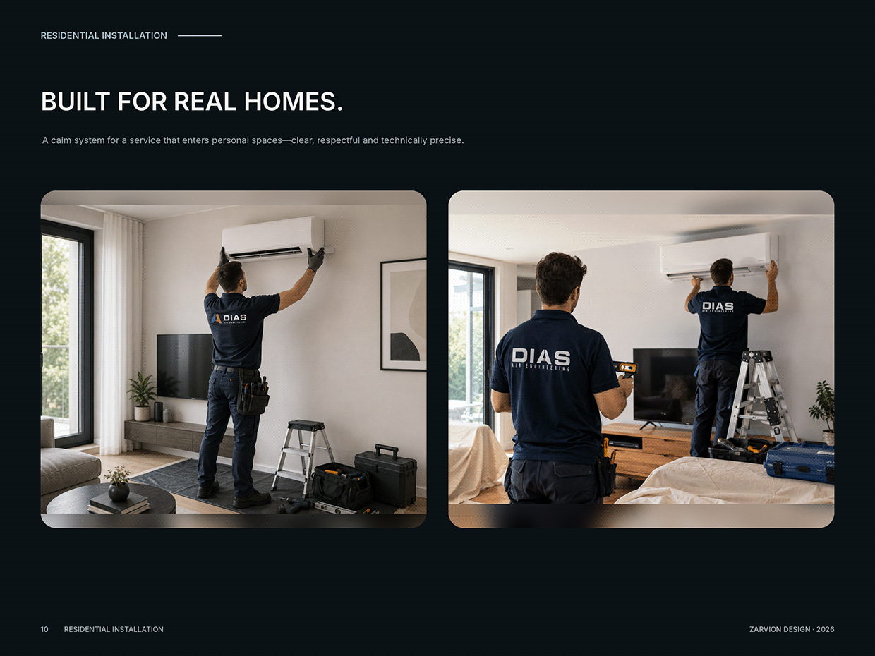 DIAS Air Engineering: HVAC Brand Identity Image 9