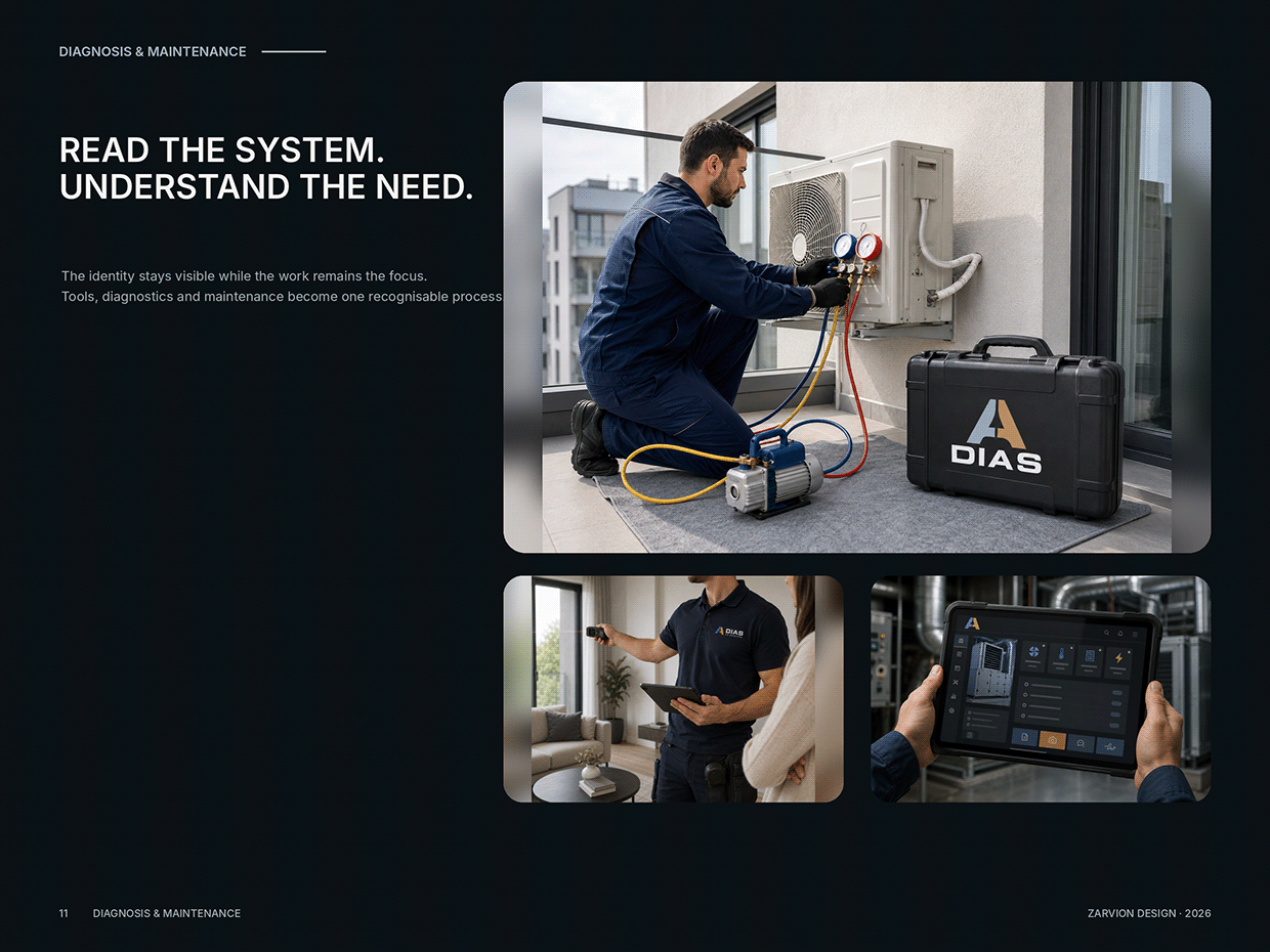 DIAS Air Engineering: HVAC Brand Identity Image 10