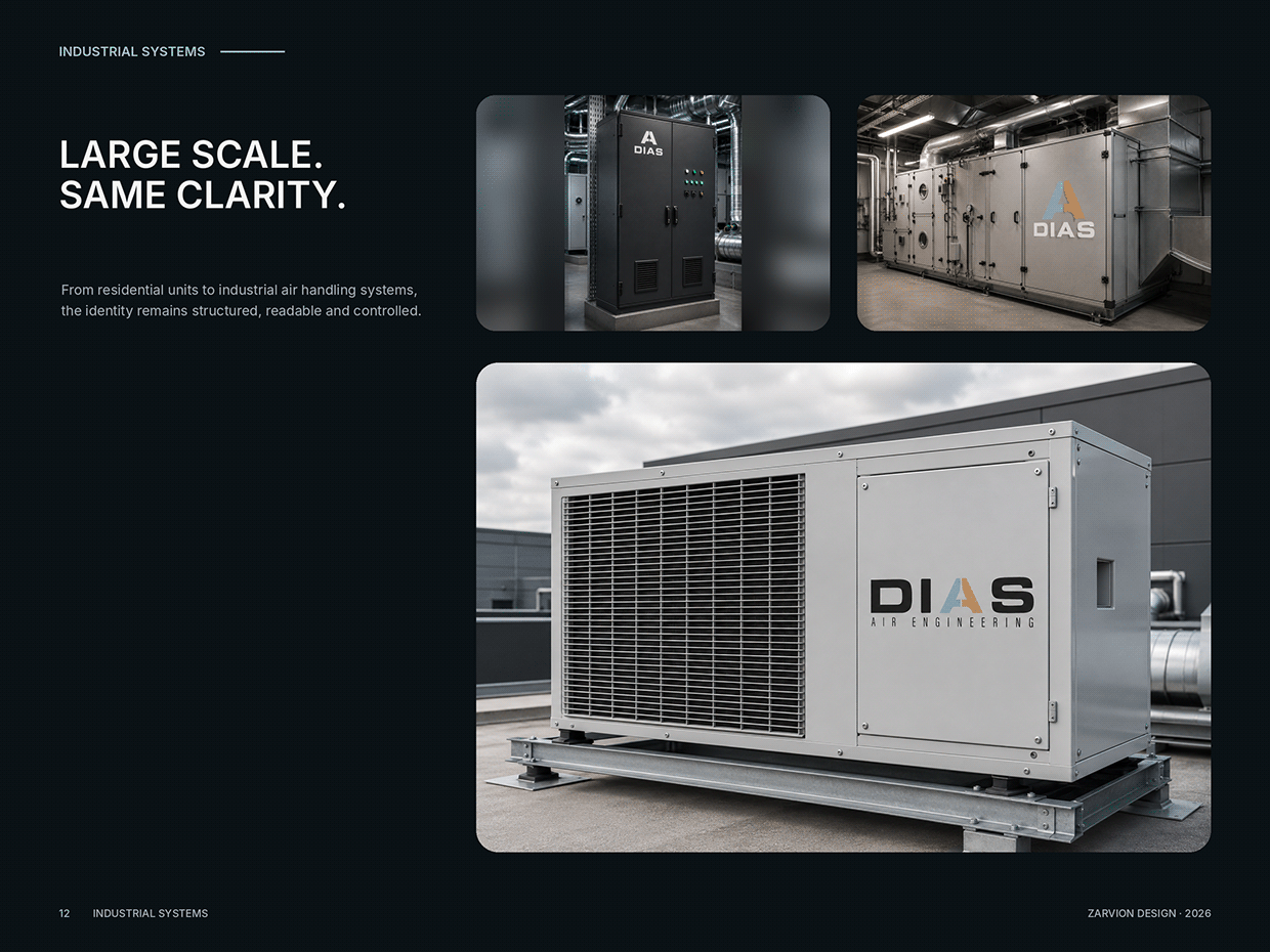 DIAS Air Engineering: HVAC Brand Identity Image 11