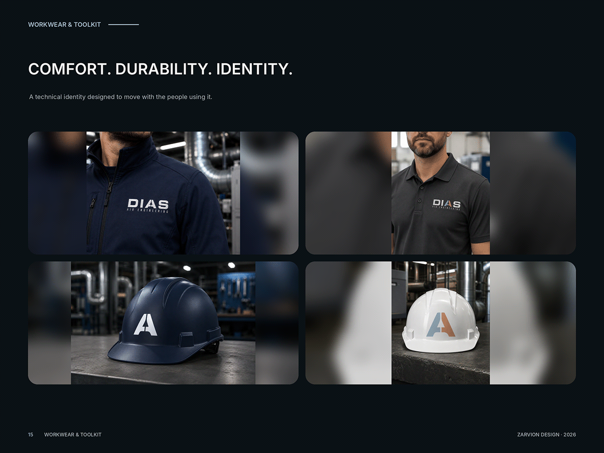 DIAS Air Engineering: HVAC Brand Identity Image 14